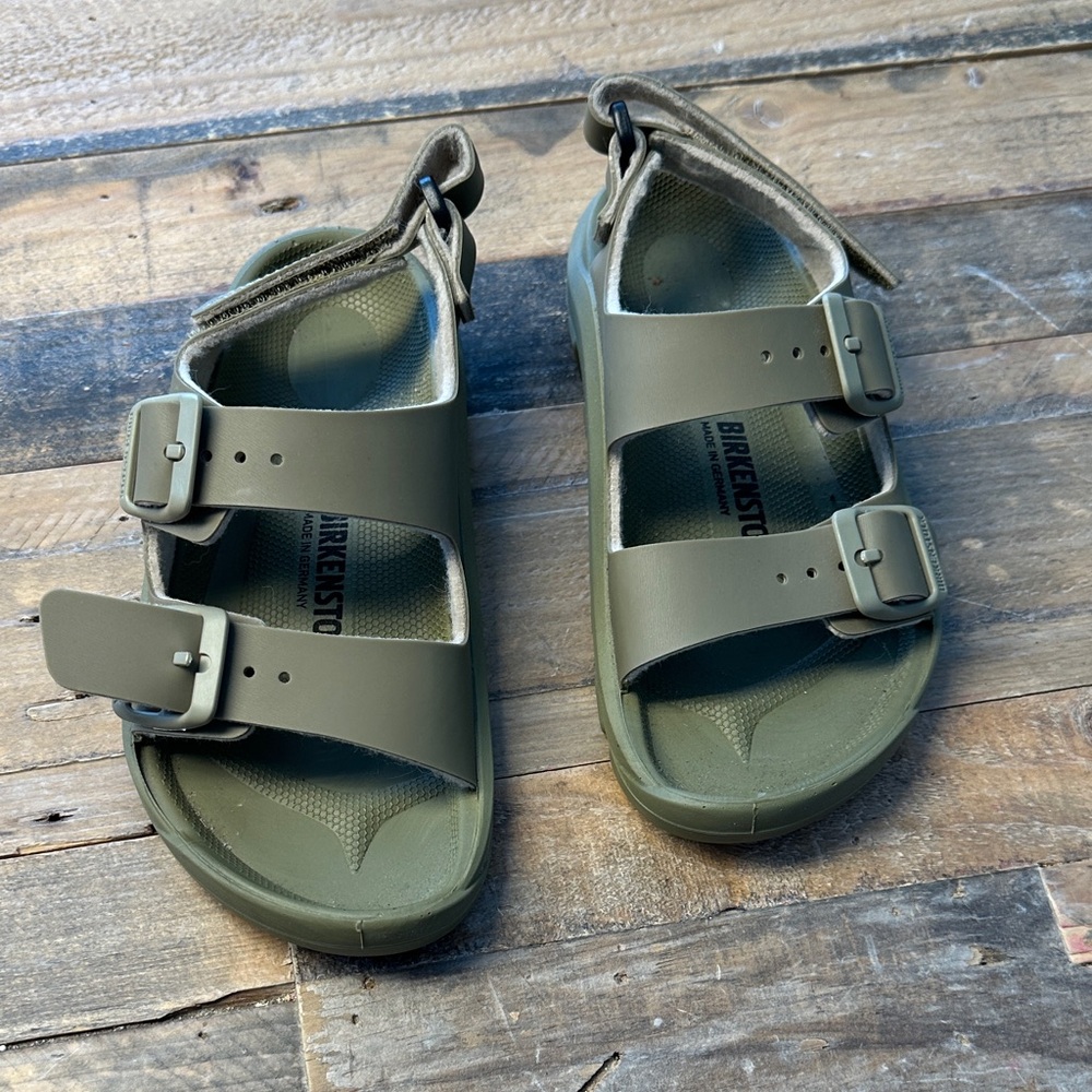 Birkenstock Kids Green Sandals